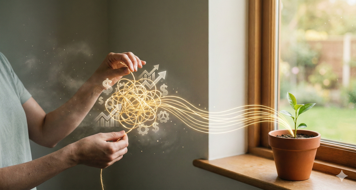 How Not to Fuse With Financial Anxiety