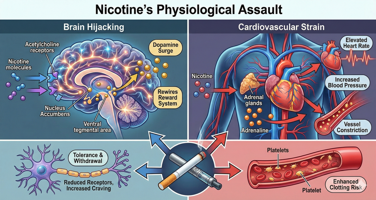 Nicotine: How Smoking and Vaping Disrupt Your Systems