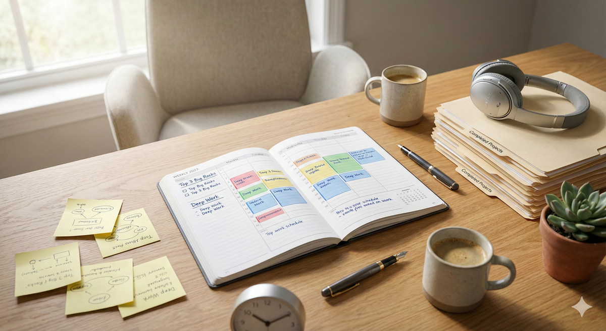 Short-Term Planning: How to Plan Your Week for Maximum Productivity