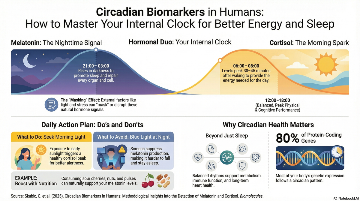 Decoding Your Body’s Clock: Practical Lessons from "Circadian Biomarkers in Humans: Methodological Insights into the Detection of Melatonin and Cortisol"