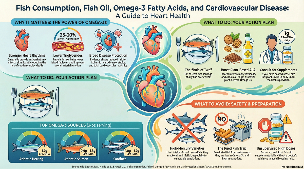 Hooked on Health: Why "Fish Consumption, Fish Oil, Omega-3 Fatty Acids, and Cardiovascular Disease" is the Ultimate Guide for Your Heart