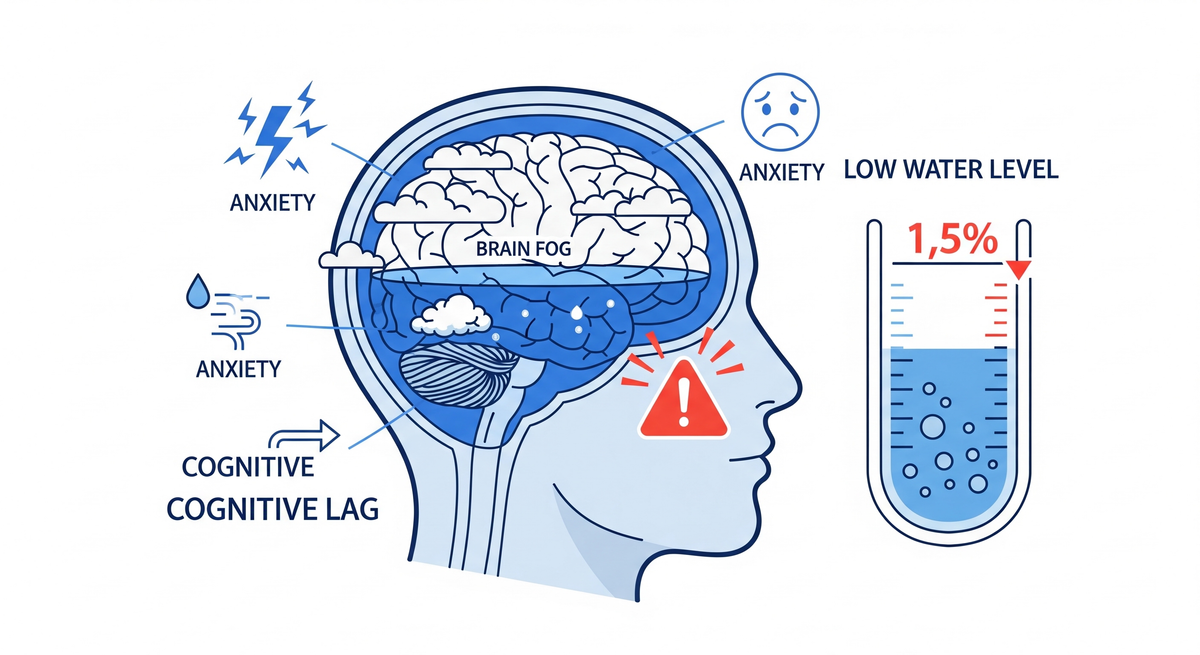 Why You’re Feeling Foggy: Understanding How “Mild Dehydration Impairs Cognitive Performance and Mood of Men”