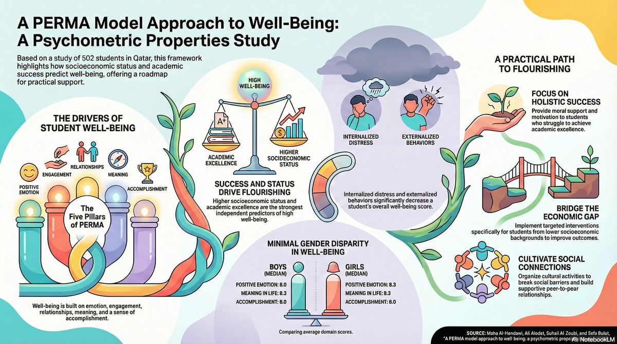Unlocking Teen Happiness: What "A PERMA model approach to well-being: a psychometric properties study" Teaches Us About Thriving