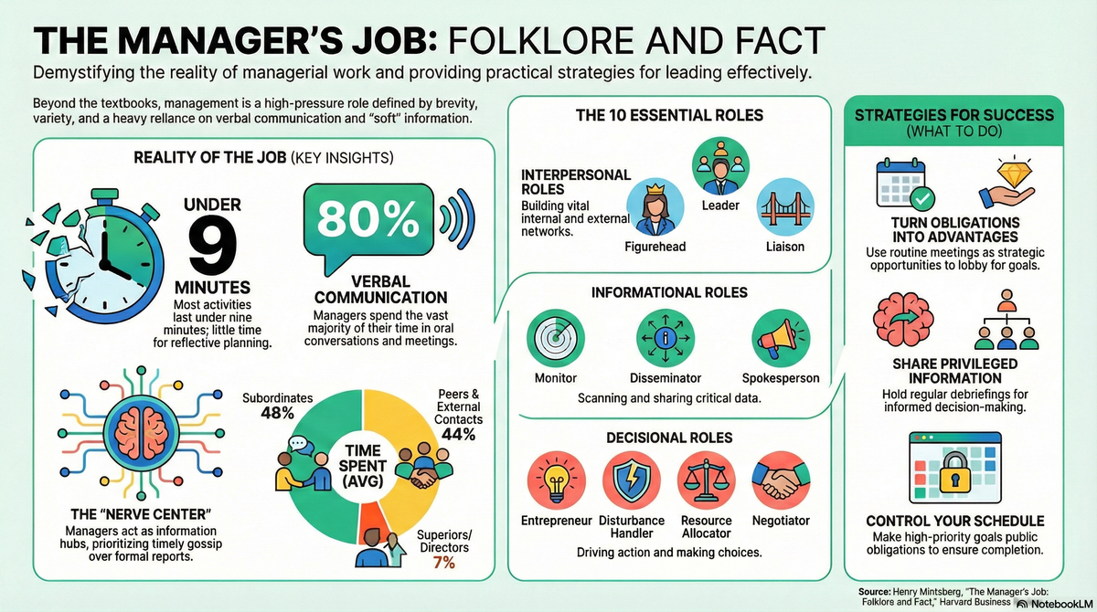 Embrace the Chaos: The Surprising Truths of "The Manager’s Job: Folklore and Fact"