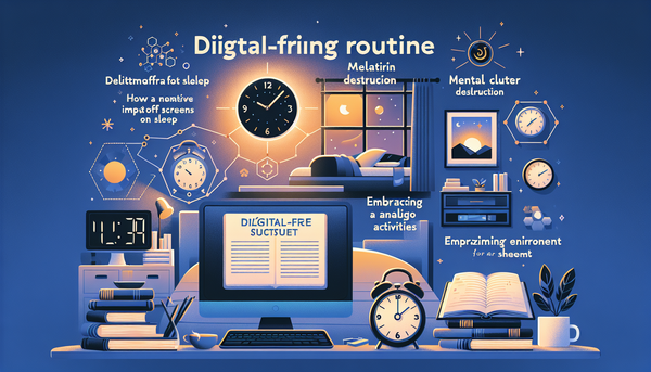 Building a Digital-Free Evening Routine