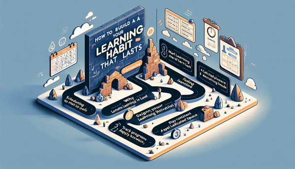 How to Build a Learning Habit That Lasts