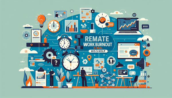 Remote Work Burnout Is Real: Here's Help