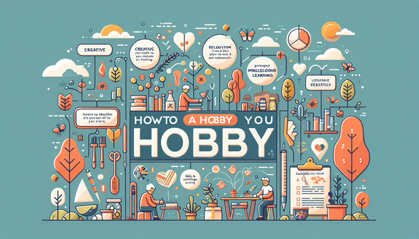 How to Create a Hobby You Love
