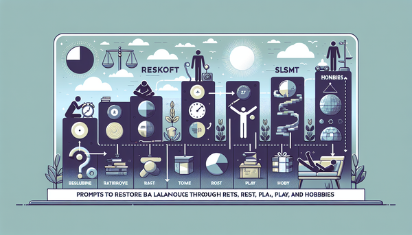 Prompts to Restore Balance Through Rest, Play, and Hobbies