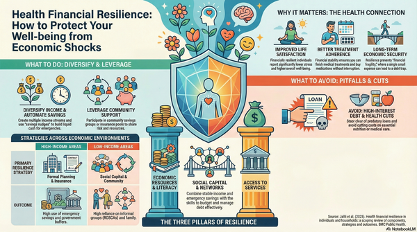 Surviving the Unexpected: What "Health financial resilience in individuals and households: a scoping review of components, strategies and outcomes" Teaches Us About Money and Well-Being