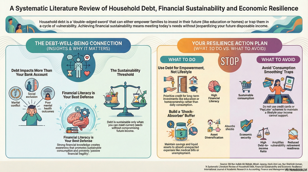Breaking the Borrowing Cycle: How to Build True Wealth based on "A Systematic Literature Review of Household Debt, Financial Sustainability and Economic Resilience"