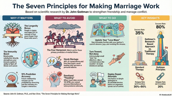 Love, Science, and "The Seven Principles for Making Marriage Work": How to Build a Relationship That Lasts