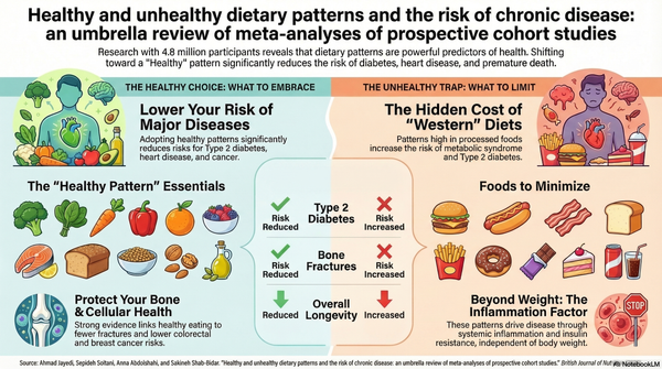 The Big Picture of Your Plate: What "Healthy and unhealthy dietary patterns and the risk of chronic disease: an umbrella review of meta-analyses of prospective cohort studies" Means for Your Health